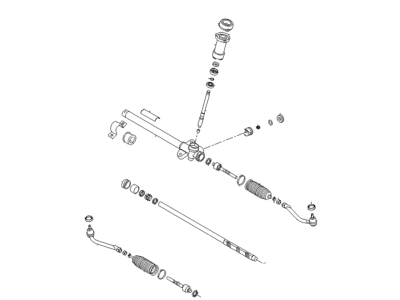 Hyundai Elantra Touring Rack And Pinion - 56500-2H200