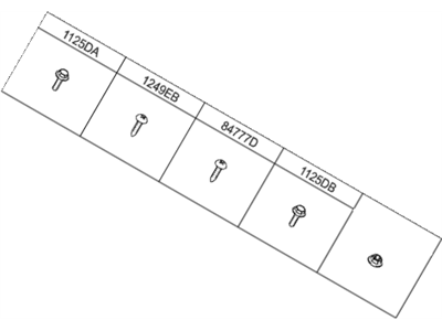 Hyundai 13365-06003 Nut-Flange