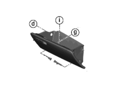Hyundai Genesis Electrified G80 Glove Box - 84510-T1000-OWN