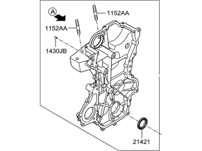Hyundai 21350-03170 Cover Assembly-Timing Chain