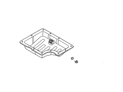 Hyundai 21510-03801 Pan Assembly-Engine Oil