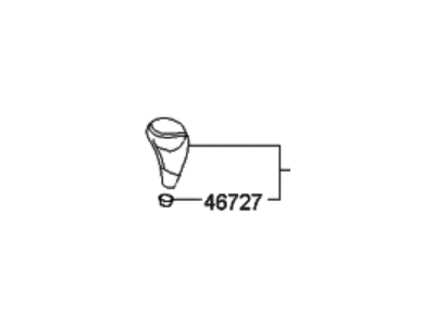 2011 Hyundai Equus Shift Knob - 46720-3N000-HZ