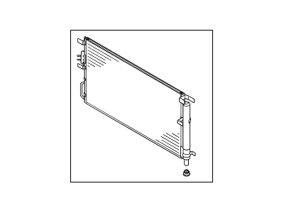 97606 D3500 Genuine Hyundai Condenser Assembly Cooler