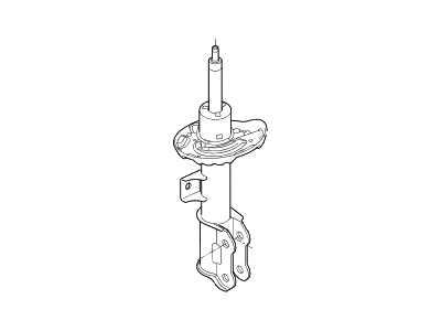 Hyundai 54651-C2600 Strut Assembly, Front, Left