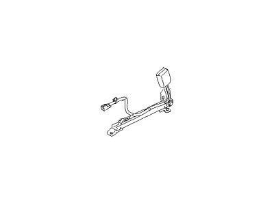 Hyundai 88840-3Y000-RY Buckle Assembly-Front Seat Belt,RH