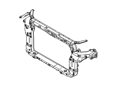 2013 Hyundai Santa Fe Sport Radiator Support - 64101-4Z100