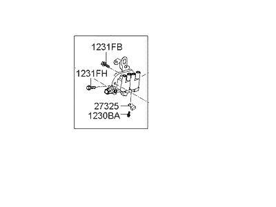 Hyundai 27301-23500 Coil Assembly-Ignition