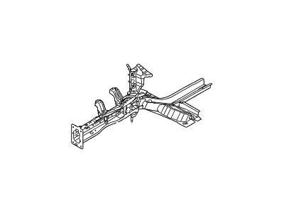 Hyundai 64601-F3000 Member Assembly-Front Side,LH