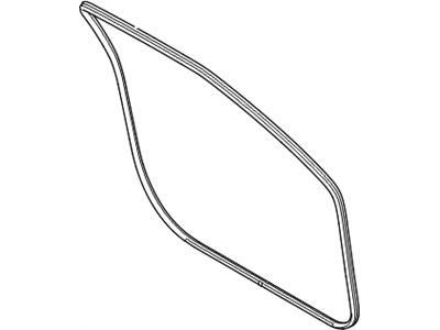 Hyundai Veloster Door Seal - 82110-2V000