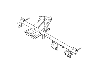 Hyundai 84410-26100 Bar Assembly-Cowl Cross