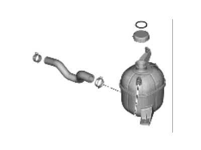 Hyundai Tucson Coolant Reservoir - 25430-P0100