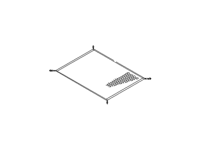 Hyundai 85720-2B000 Net Assembly-Luggage Floor