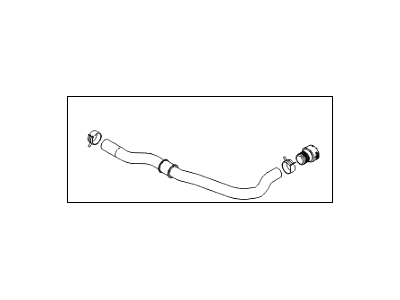 Hyundai 25414-4R000 Hose Assembly-Radiator,Upper