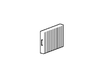 2000 Hyundai Sonata Cabin Air Filter - 08790-38100-A