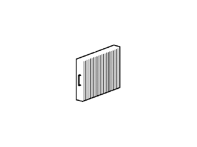 2004 Hyundai Sonata Cabin Air Filter - 08790-38100-A