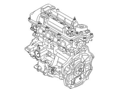 Hyundai 142N1-2BU06-HRM Reman Sub Engine
