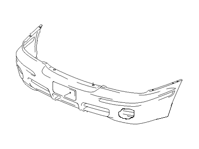 Hyundai 86501-39021 Front Bumper Cover