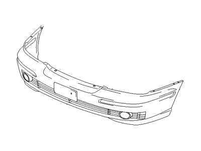 Hyundai 86510-39520 Front Bumper Cover Assembly