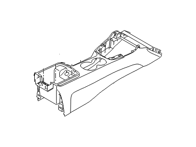 Hyundai Genesis Coupe Center Console Base - 84610-2M000-9P