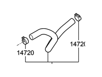Hyundai 97311-D3300 Hose Assembly-Water Inlet