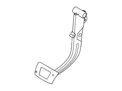 2015 Hyundai Tucson Brake Pedal - 32810-D3100