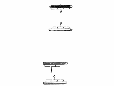 Hyundai Excel Door Moldings - 87721-21120-BR
