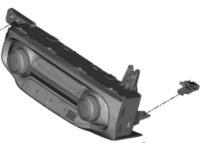 Hyundai Veloster N A/C Switch - 97250-K9221-YPN