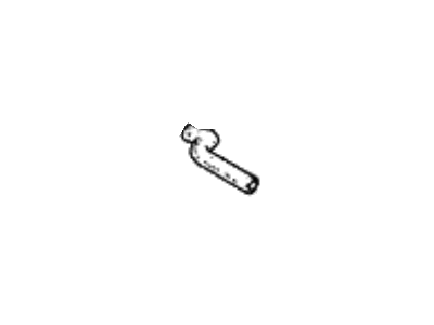 1986 Hyundai Excel Radiator Hose - 25411-21020