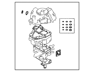 Hyundai Excel Carburetor Gasket Kit - 32176-21300