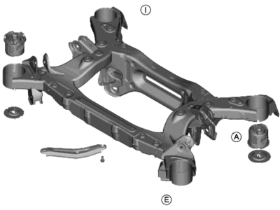 Hyundai Genesis Electrified GV70 Rear Crossmember - 55405-DS000