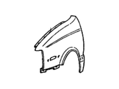Hyundai Excel Fender - 66321-21301
