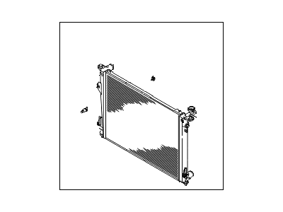 APO Radiator For Hyundai Sonata EF EL – 1998-2005 – Auto & Manual – Plastic/Aluminum