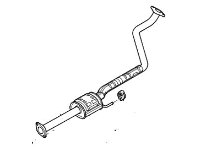 Hyundai 28650-3X450 Center Exhaust Pipe
