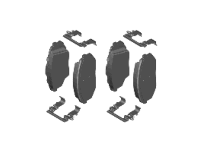2023 Hyundai Ioniq 6 Brake Pad Set - 58101-KLA00