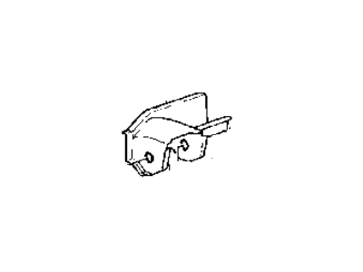 Hyundai 54561-22000 Bracket-Lower Arm Mounting,LH