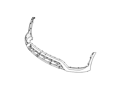 Hyundai 86512-B8100 Cover-Front Bumper,Lower