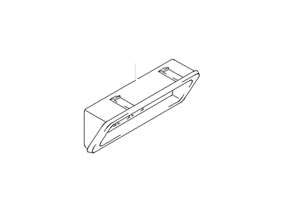 Hyundai 84841-3C000-TI Plate-Center Facia Panel Switch Mounting