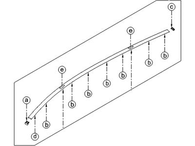 Hyundai 87251-A5000 Garnish Assembly-Roof Side,LH