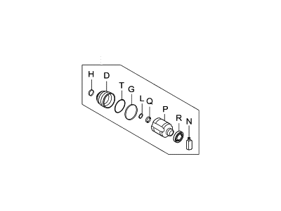 最大の割引 Front Polypropylene Replacement Auto Your Upgrade Driver Fende Forward Side ヘッドホンアンプ Hyundai 49605-1UA00 Joint Kit-Front Axle Differential Side RH