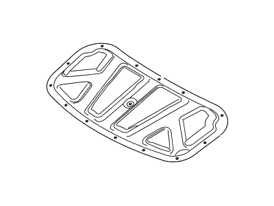 Hyundai 81125-F3000 Pad-Hood Insulating