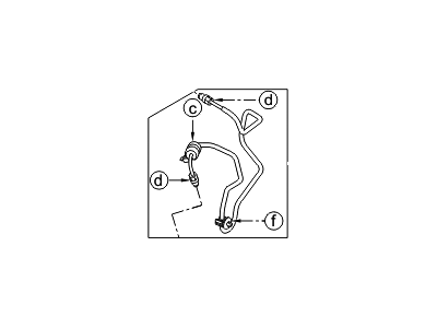 Hyundai 58727-E6000 Tube Assembly