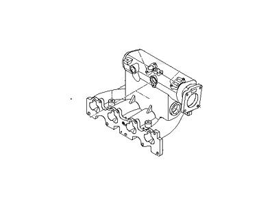 2009 Hyundai Tucson Intake Manifold - 28311-23905