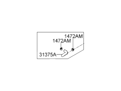 Hyundai 31373-38100 Hose-Vapor