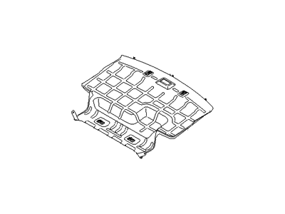 Hyundai 85725-3V100-RY Frame Assembly-Partition Upper