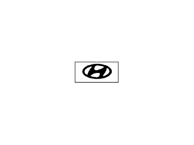 2000 Hyundai Elantra Emblem - 86321-29001