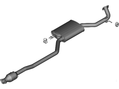 Hyundai Santa Fe Muffler - 28650-S2800
