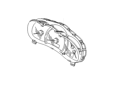 Hyundai Entourage Instrument Cluster - 94001-4J540