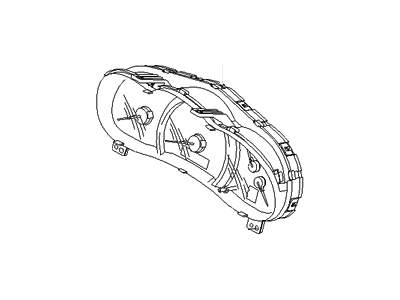 2007 Hyundai Entourage Instrument Cluster - 94001-4J540