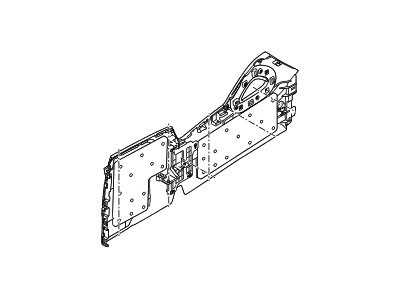 Hyundai 84611-2SBA0-MBS Panel Assembly-Floor Console Outer,LH