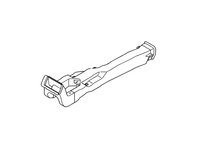 Hyundai 97010-2S000 Duct Assembly-Rear Air Ventilator,No.1